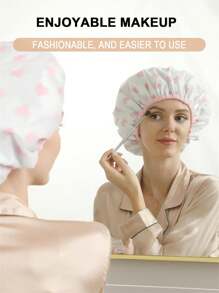 2 chiếc mũ ủ tóc nhiệt, làm bằng giấy bạc, thích hợp sử dụng tại nhà và salon, phụ kiện cho việc nhuộm tóc và ủ dầu nóng. - nhiều màu - Xem 3