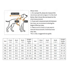 Medium & Large Dog Round Neck Striped Short Sleeve Breathable T-Shirt