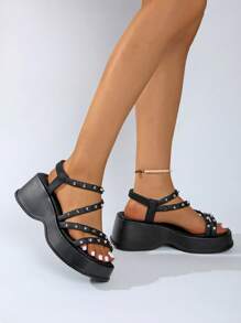 Women's Platform Wedge High Heel Sandals, Casual Comfortable Versatile 2025 Summer New Arrivals
