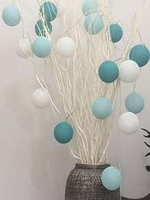 LDE Atmosphere Decorative Light, Soft Ball Light String, Holiday Decorative Light, 3-20 Meter Battery Box Room Small Color Light Gifts Birthday Graduation