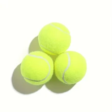 4 Stücke, Tennis, Anfänger Trainingsball, hohe Elastizität und Verschleißfestigkeit, Massageball für Haustiere