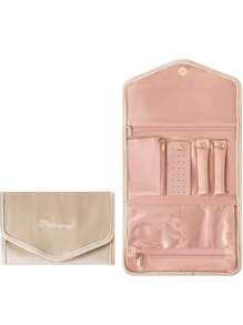 1pc Phụ kiện gấp gọn di động, Hoa tai và túi xách, 1pc Hộp đựng đồ trang sức đơn giản bằng PU, Có thể đựng đồ trang sức và những thứ khác, Thuận tiện để cất giữ và mang theo những vật dụng thiết yếu khi đi du lịch Những vật dụng thiết yếu cho kỳ nghỉ - Nhiều màu - Xem 14