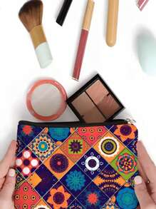 Adorable Owl Print Cosmetic Organizer - Lightweight & Portable Travel Bag For Makeup, Toiletries, Phone & Pencils - Durable, Stylish & Multi-Purpose, Perfect Party Gift