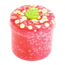 1 pieza Juego de regalo de slime con aroma a arándano crujiente y forma de cola de sirena, super suave y no pegajoso, perfecto para cumpleaños, regalos de fiestas, juguete de slime para niños