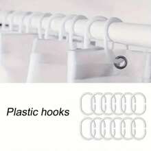 1 件奢华金色大理石图案浴帘，防水浴帘带挂钩，浴室隔断，浴室配件，家居装饰家居浴室装饰秋季装饰返校 - 白金 - 查看 5