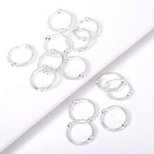 20 stuks 9/11/13MM messing verbinding kralen frame ring 18K verguld doorlopende gat kralen cirkel voor doe-het-zelf kralen sieraden maken benodigdheden