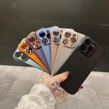 超薄无边框手机壳适用于 16 15 14 13 Pro Max 时尚创意设计精美生日礼物，适合母亲、家人、朋友、男朋友、女朋友 - 黑色 - 查看 5