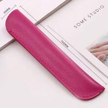 Vỏ bút PU đơn giản nhiều màu có logo tùy chỉnh, Vỏ bảo vệ bút stylus di động, Vỏ bảo vệ văn phòng phẩm nhỏ gọn - Nhiều màu - Xem 13