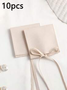 1/10/50pcs Super Fine Fiber Jewelry Pouches, Jewelry Packaging Bags, Jewelry Gift Bags, Wedding Birthday Party Candy Bags, Earrings Bracelet Necklace Compact Storage Bags, Party Holiday Gift Wrapping Bags - Microfiber Full Cover - View 19