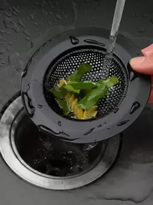 Edelstahl Spülensieb für Küchenspüle & Badablauf, Anti-Verstopfungs Ablaufabdeckung