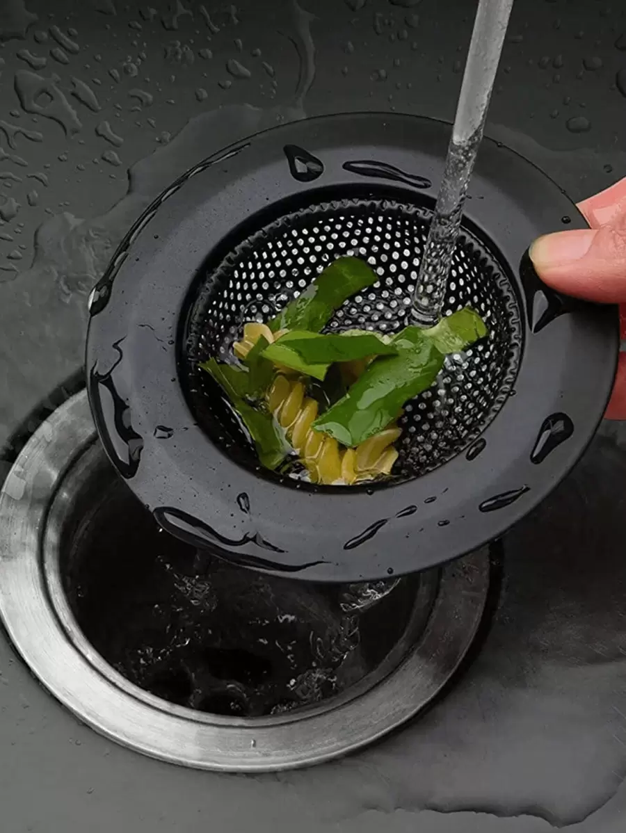 Edelstahl Spülensieb für Küchenspüle & Badablauf, Anti-Verstopfungs Ablaufabdeckung