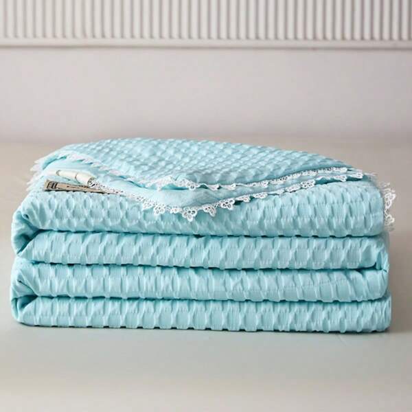 Edredón ligero de verano, ropa de cama fina y transpirable de seda de hielo, accesorio de habitación de secado rápido y refrescante para dormir cómodamente