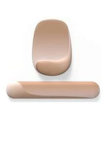 Hook-Shaped Silicone Wrist Mouse Pad Gradient Simple Thickening Ergonomic Mouse Pad With Wrist Rest Computer Mouse Pad To Relieve Pain Keyboard Wrist Rest With Coasters, Non-Slip PU Base, Mouse Pad With Wrist Support, Suitable For Laptop Keyboard Office
