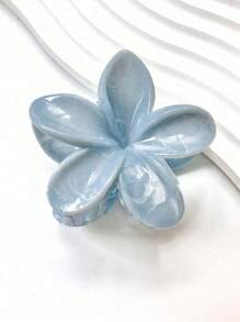 3/2/1pc Large Acrylic Ombre Flower Hair Claw Clips, Simple & Elegant Design, Suitable For Updo, Casual Or Travel Wear,Flower Claw