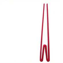 1 pièce Baguettes d'entraînement réutilisables - plastique, motif unicolore, assistant pratique pour les débutants et les passionnés, équipement de restauration, idéal pour la pratique, convient à tous les âges