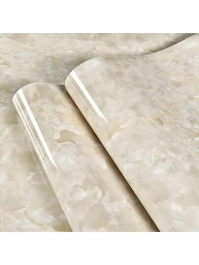 Marble Countertop Contact Paper Waterproof Peel Stick Countertops Beige Wallpaper Self Adhesive Kitchen Counter Top Bureau Cabinet Hoes Room Home Wand Bathroom Bedroom ation Stuff Living Ho Art Wallpapers view 2