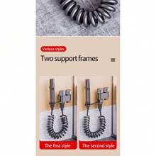 Stainless Steel Deluxe Two-Way Water Outlet Toilet Companion, Dual Control Powerful Flush Valve, Designed For Narrow Bathroom Space - Multicolor - View 11