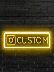 Néon personnalisé, lampe LED à impression UV personnalisée, luminosité réglable, alimentée par USB, fixation murale, à usage multiple pour chambre, salon, bar, dortoir, parc d'attractions, école, bureau, décoration de fête, cadeau idéal pour la maison et les amis. Néon personnalisé en forme d'étoile, enseigne lumineuse au néon LED personnalisée