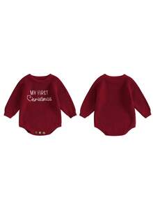 Newborn Baby Sweaters - Red - View 2