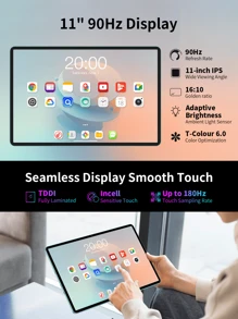 Teclast Teclast P50 AI Tablet (Allwinner A733 8-Core 1.8GHz/6GB RAM/128GB ROM/10.92inch 1280*800iPS TDDI/WIFI6/7000mAh/Type-C/13MP+5MP Camera/Android 15) Limited Time Offer Free Random Leather Case