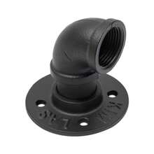 YUNRUX 200cm/6.6Ft Handrails Handrail Black Railing With Non-Slip Stair Railing - Black - View 8