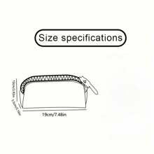 1pc Large Medical Supplies Print Pencil Case With Zipper - Durable Polyester, High Capacity For Pens & School Supplies, Stylish "Medical Doodles" Design With Stethoscope & Rx Symbols, Black Textured Grip, Perfect For Students & Professionals, Zipper Pencil Holder | Playful Design | Textured Grip Handle, Pencil Pouch
