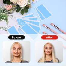 120pcs Hair Extension Tape Strips, Double-Sided, Pre-Cut, Waterproof Sweat Resistant, Invisible Adhesive For Toupees And Wigs