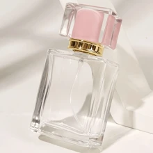 FIGHTYU 1 Stück 50ml Rosa Parfümzerstäuber, einzigartiges Design nachfüllbar, große Kapazität tragbarer Reise-Make-up-Flasche, Wohndekoration für Wohnzimmer, Schlafzimmer, Badezimmer, Reisezubehör, Hochzeit, Party, Geburtstag, Geschenk für Männer, Mütter, Väter, Freunde, Neujahr, Accessoire, witziges Geschenk