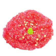 1 pieza Juego de regalo de slime con aroma a arándano crujiente y forma de cola de sirena, super suave y no pegajoso, perfecto para cumpleaños, regalos de fiestas, juguete de slime para niños