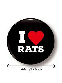 Funny Pattern Button Badges, Student Backpack Pins, Canvas Bag Decorative Badges, Interesting Gifts, Perfect For Friends, Teachers, Parents, And Cousins - Multicolor - View 3