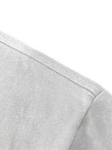 Camiseta de coche deportivo de dibujos animados para hombre