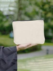 5 bolsas de lona con asa, bolsas de compras en blanco, bolsas de compras reutilizables de moda y multiusos, bolsas de regalo para reuniones anuales, puedes diseñar tú mismo, sencillas y elegantes, bolsas de regalo para damas de honor y bodas, bolsas para estudiantes, de vuelta a la escuela y para maestros