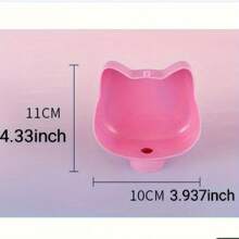 Cat Lover And Cat Mom Love/Dog Lover And Dog Mom Love Water Fountain, Leak-Proof Plastic Bowl, Portable Cat/Dog Lover Gift And Dog/Cat Mom Love Pet Water Dispenser, Battery-Free, Suitable For Outdoor Travel