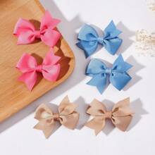 20/30/40 件儿童可爱蝴蝶结发夹，可爱婴儿婴儿发饰，生日派对礼物，学校风格女孩发饰，混合颜色 - 彩色 - 查看 8