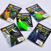PROBEROS PROBEROS 1 Stück Mehrfarbiger untergehender Spinner Angellöffel, 17g, blinkende Pailletten, für Süß- und Salzwasser geeignet für Barsch, Forelle, Lachs