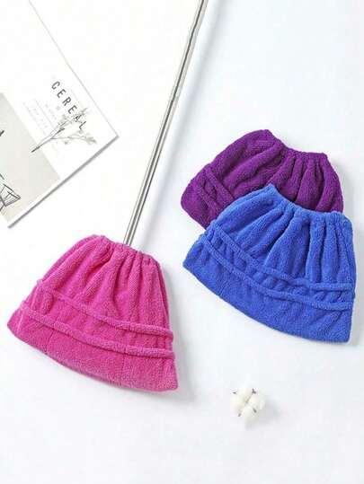 1 Pieza Cabezal de Repuesto de Mopa Absorbente Reforzada, Cubierta de Mopa de Limpieza para el Hogar, Accesorios para el Baño, Tela de Mopa para Polvo - Recolección de Polvo para la Limpieza del Hogar, Temporada de Regreso a la Escuela, Halloween