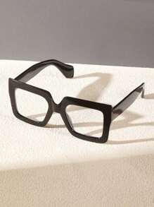 4pcs/3pcs Boys And Girls Personalized Square Frame Matching Street Shooting, Vacation And Fun All-Match Fashion, Girls Party And Cute - Multicolor - View 8