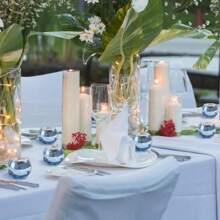 Juego de 6/12 portavelas para velas votivas surtidas de cristal con efecto de mercurio, decoración de mesa para bodas y fiestas de cumpleaños en el hogar