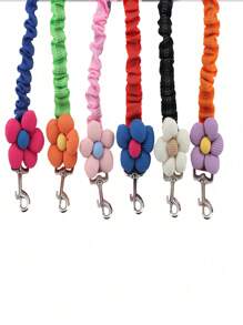 1pc Dog Car Safety Leash With Reflective Webbing, Retractable Pet Cat Travel Harness Leash, Available In Multiple Colors - Multicolor - View 6