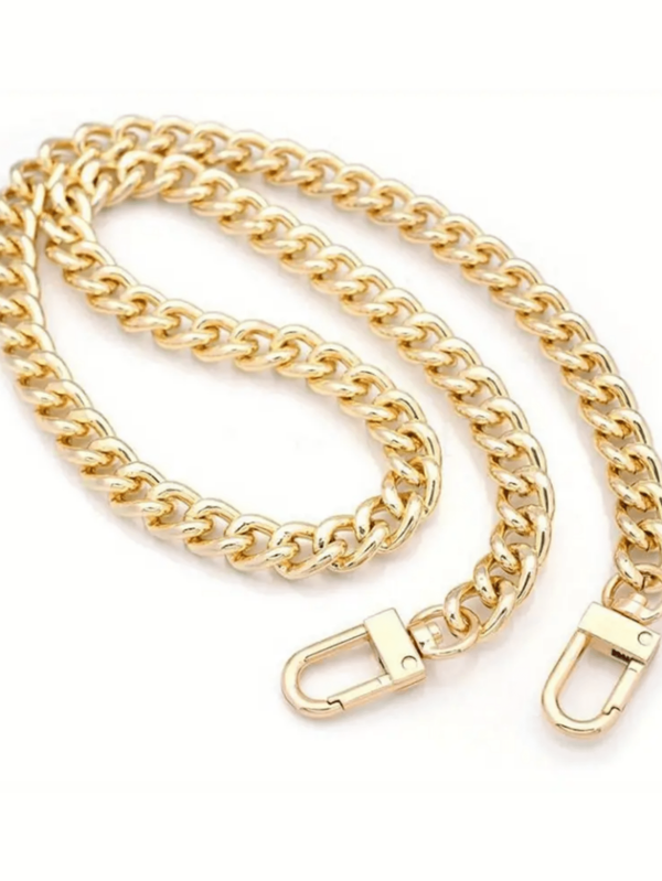 1-Pack Wallet Chain, Crossbody Aluminum Chain Handle, Shoulder Handbag Replacement Chain, 3 Sizes Available, Suitable For Clutch Mini Bag Accessories, DIY Wallet Making, Shoulder Bag Chain Strap, Crossbody Bag Chain, Handbag Chain Strap DIY Shoulder Strap, Best Gift For Girlfriend