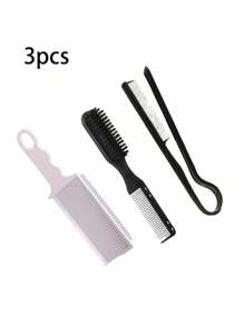 1 Pc Unisex Hair Styling Comb/Brush For Men's Oil Head & Beard, Suitable For Daily Use