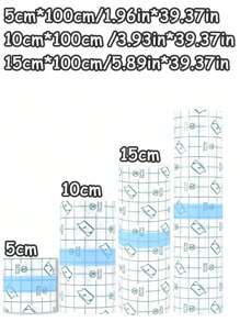 1 szt. Wodoodporna taśma, wodoodporny bandaż, przezroczysty opatrunek foliowy, bandaż samoprzylepny, odpowiedni do kąpieli, pływania, ochrony i pielęgnacji tatuaży. Wiele specyfikacji do wyboru