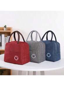 1 件便携式大容量保温午餐袋，适合日常使用