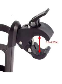 1 件 360° 可旋转防滑弹性自行车杯架，适用于自行车、婴儿车、滑板车和轮椅 - 均碼 - 查看 3