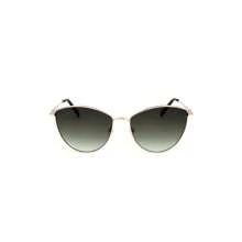 LO155S ROSE GOLD/GREEN Sunglasses - ROSE GOLD/GREEN/AVI - View 3