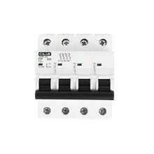 CILIA 1/2/4 pezzi Interruttore automatico 4P 400V 6kA Curva C C10/16/20/25/32/40/63 - Connessione DIN universale per qualsiasi quadro elettrico Uso industriale e residenziale