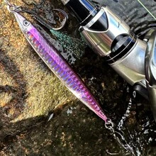 PRO BEROS PROBEROS 1PC 0.5oz/0.6oz/0.74oz/1oz/1.2oz/1.6oz Long Casting Fishing Lure, 3D Printing Laser Artificial Bait, Realistic Design And Durable Metal Jig, Fishing Tackle - COLOR C - View 3