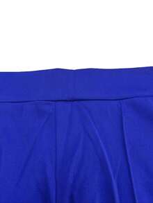 Women's Fashion High Waist Flare Leg Pants, Available In Multiple Colors - Blue - View 3