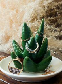 Elephant Trinket Dish For Rings Earrings Organizer - Elephant Decor For Women & Girls & Friends Birthday, Best Wedding Jewelry Storage, Mother's Day Gifts Back To School