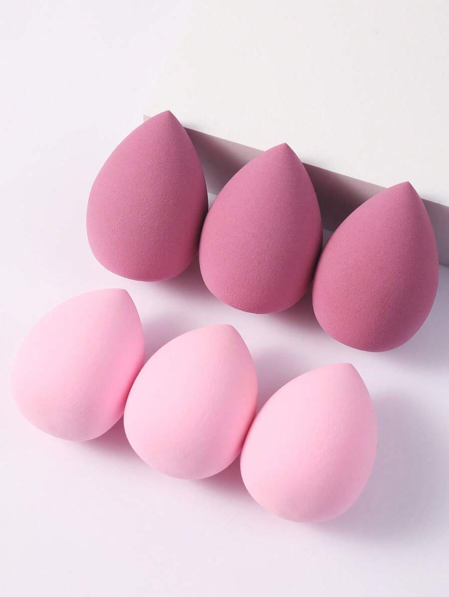 6PCS Makeup Sponge,Suitable For Cream & Powder Concealer, Loose Powder Makeup Applicator - Multicolor - View 1